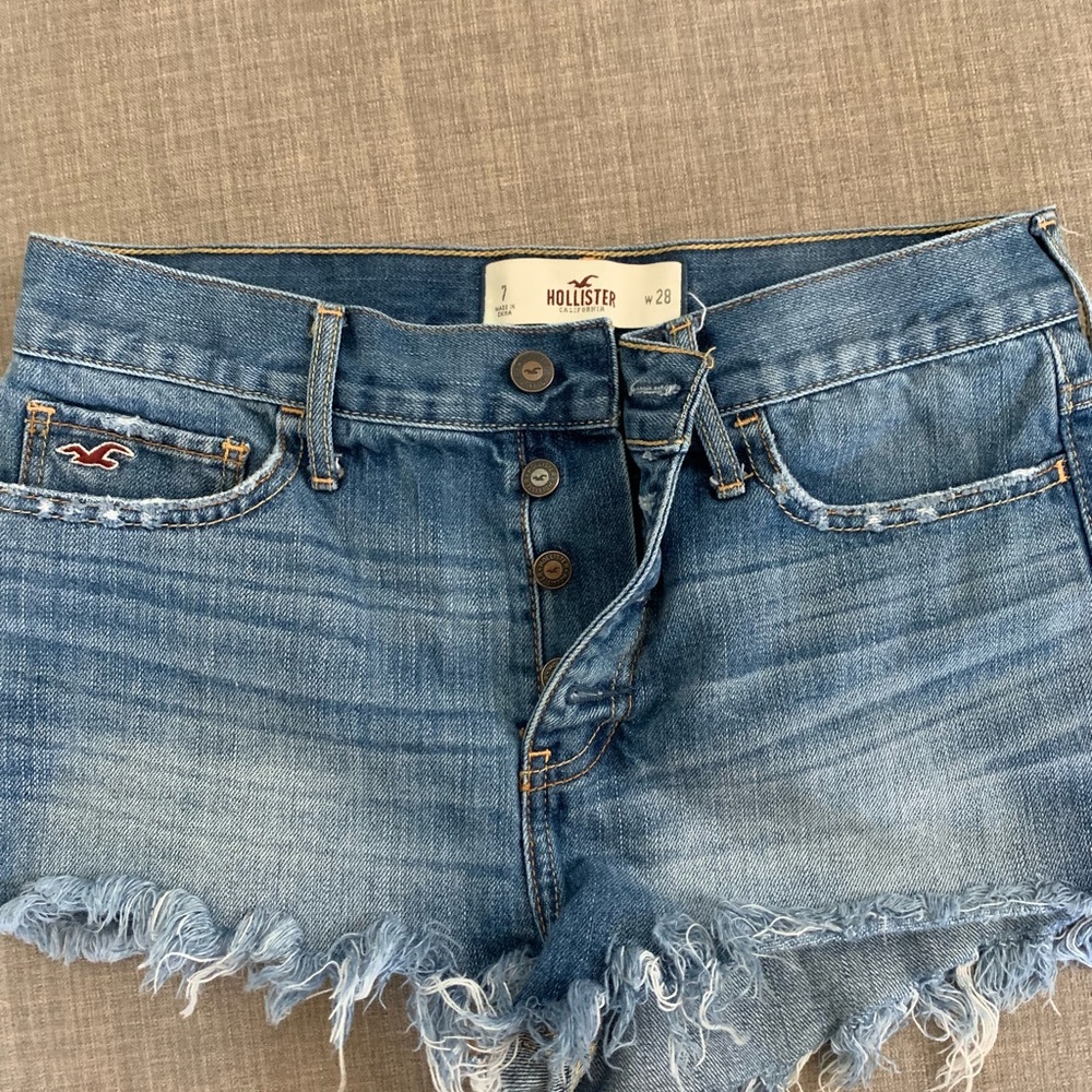 Hollister denim shorts